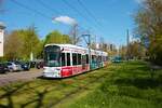 VGF Bombardier Flexity Classic S-Wagen 238 am 10.04.22 in Frankfurt