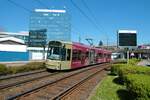 VGF Bombardier Flexity Classic S-Wagen 258 am 10.04.22 in Frankfurt