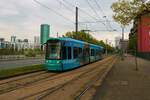 VGF Bombardier Flexity Classic S-Wagen 273 am 23.04.22 in Frankfurt