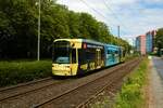 VGF Bombardier Flexity Classic S-Wagen 241 am 27.05.22 in Frankfurt