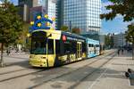 VGF Bombardier Flexity Classic S-Wagen 241 am 24.09.22 in Frankfurt am Main