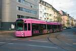 VGF Bombardier Flexity Classic S-Wagen 252 am 10.12.22 in Frankfurt am Main