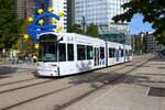 VGF Bombardier Flexity Classic S Wagen 272 am 07.10.23 in Frankfurt am Main