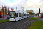 VGF Bombardier Flexity Classic S Wagen 272 am 11.11.23 in Frankfurt am Main