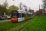 VGF Bombardier Flexity Classic S Wagen 248 am 30.03.24 in Frankfurt am Main