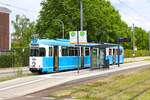 IGN Sonderfahrt mit RNV/HSB Düwag GT8 Wagen 2014 am 23.06.24 in Heidelberg 