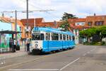 IGN Sonderfahrt mit RNV/HSB Düwag GT8 Wagen 2014 am 23.06.24 in Heidelberg