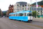 IGN Sonderfahrt mit RNV/HSB Düwag GT8 Wagen 2014 am 23.06.24 in Heidelberg