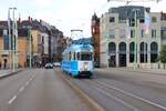 IGN Sonderfahrt mit RNV/HSB Düwag GT8 Wagen 2014 am 23.06.24 in Heidelberg