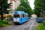 IGN Sonderfahrt mit RNV/HSB Düwag GT8 Wagen 2014 am 23.06.24 in Heidelberg