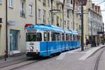 IGN Sonderfahrt mit RNV/HSB Düwag GT8 Wagen 2014 am 23.06.24 in Heidelberg