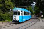 IGN Sonderfahrt mit RNV/HSB Düwag GT8 Wagen 2014 am 23.06.24 in Heidelberg