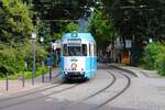 IGN Sonderfahrt mit RNV/HSB Düwag GT8 Wagen 2014 am 23.06.24 in Heidelberg