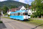 IGN Sonderfahrt mit RNV/HSB Düwag GT8 Wagen 2014 am 23.06.24 in Heidelberg