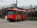 IGN Wagen 154 am 28.03.15 im Depot Ludwigshafen im Rahmen einer IGN Sonderfahrt