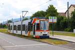 IGN Sonderfahrt mit RNV Adtranz MGT6D Wagen 3265 am 23.06.24 in Heidelberg