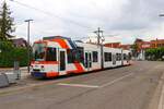 IGN Sonderfahrt mit RNV Adtranz MGT6D Wagen 3265 am 23.06.24 in Heidelberg