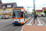 IGN Sonderfahrt mit RNV Adtranz MGT6D Wagen 3265 am 23.06.24 in Heidelberg