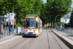 IGN Sonderfahrt mit RNV Adtranz MGT6D Wagen 3265 am 23.06.24 in Heidelberg