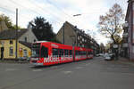 Rheinbahn Tw 2104  Düsseldorf, Am Hackenbruch  Linie 705, D-Unterrath (S)  Vollwerbung  Möbel Höffner   25.10.2022