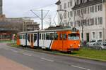 Depot5 Sonderfahrt mit dem RNV Düwag GT8 5516 am 24.03.24 in Mannheim