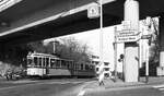 SSB Stuttgart_VerkehrsfreundeStuttgart Abschiedsfahrt für Linie 10 mit Einbeziehung weiterer Strecken.Hier am Botnanger Sattel.Über den Botnanger Sattel querte die Straßenbahn denselben