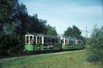 Straßenbahn Reutlingen__GT4+B2 auf Linie 2 nahe Südbhf.