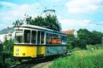 SSB Stuttgart__E-Wagen_Tw 762 als Rangier-Tw in der Wendeschleife am Bf S-Möhringen.