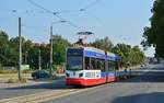 Nur noch an Wochenenden verkehrt die Linie 2 auch auf dem Abschnitt Herbigstraße - Klus.