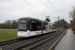 Mainzer Mobilität Stadler Variobahn 230 am 23.01.21 als Linie 51