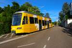 SSB Stuttgart Stadler ZT 4.2 Wagen 1103 und Fahrradwagen 1113 am 09.07.24 in Stuttgart