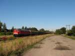 232 461 mit Gterzug in Rehfelde (19.08.2006)