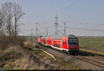 DABpbzfa 762.0 (50 80 80-35 371-9 D-DB) mit Schublok 143 591-6 unterwegs in Zwebendorf.