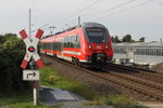 RB 31 von Elsterwerda nach Dreden hier mit 442 152 Talent bei Andreaskreuz in DD_Stetzsch.