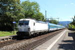 ČD 6193 574 mit dem EC 174  Berliner  von Praha hl.n. nach Flensburg, am 29.07.2024 in Krippen.