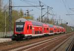 RE 37310 (Ludwigsfelde–Schwerin Hbf) am 16.04.2011 in Ludwigsfelde