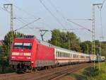 101 028 mit IC Berlin - Amsterdam in Rheine, 14.09.16