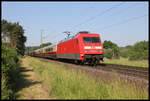 DB 101001 kam hier am 11.06.2023 zu alten Rheingold Ehren.