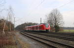 Ein seltener Gast in Sythen, ein 1440 der S-Bahn Rhein-Ruhr auf dem Weg von Münster nach Düsseldorf am morgen des 18.2.19