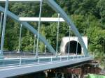 Die Neue fast fertige Brcke und der Freienohler Tunnel.