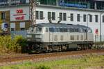 218 468-7 in Wuppertal Steinbeck, am 27.04.2024.