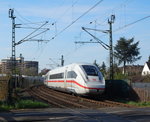 Und weil er so schön war noch ein Nachschuss auf die Rarität. 412 002 kam als LPF93205 München Laim - Rheydt durch Grevenbroich gefahren.

Grevenbroich 11.04.2016