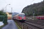 Am Freitag fuhr der VT12.5 612 506 als Sonderzug durch Linz in Richtung Koblenz.