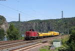 V100 2335 mit dem DGV? 91744 (Neuwied-Müllheim(Baden)) bei Loreley 22.8.19