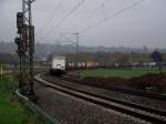 Das Ende eines Containerzuges am 14.11.13 bei Walluf 