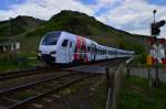 SÜWEX 429 622-4 auf dem BÜ Bopparder Hamm in Richtung Frabkfurt Hbf fahrend am Donnerstag den 21.5.2015