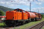 Am frühen Nachmittag des 08.08.2024 konnte ich 212 311-5 alias Lok 1 der Redler Service GmbH in Oberwesel fotografieren