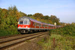 Als die 218er noch in der Eifel im Einsatz waren entstand dieses Foto in Brühl am 27. Oktober 2005.