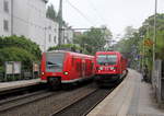 Ein Nachschuss von der 187 105 DB  kommt als Lokzug aus Aachen-West(D) nach Stolberg-Hbf(Rheinland)(D) und fuhr durch Aachen-Schanz in Richtung Aachen-Hbf,Aachen-Rothe-Erde,Eilendorf,Stolberg-Hbf(Rheinland). 
Aufgenommen vom Bahnsteig von Aachen-Schanz. 
Am Morgen vom 20.5.2019.