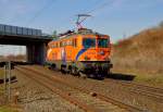 Nachschu auf die Northrail  Susi  1142 579 auf der KBS 495 bei Meerbusch in Richtung Osterath  LZ fahrend.